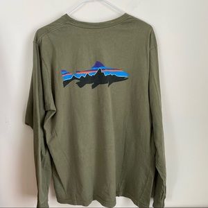Patagonia | Fitz Roy Long Sleeve Trout Shirt M